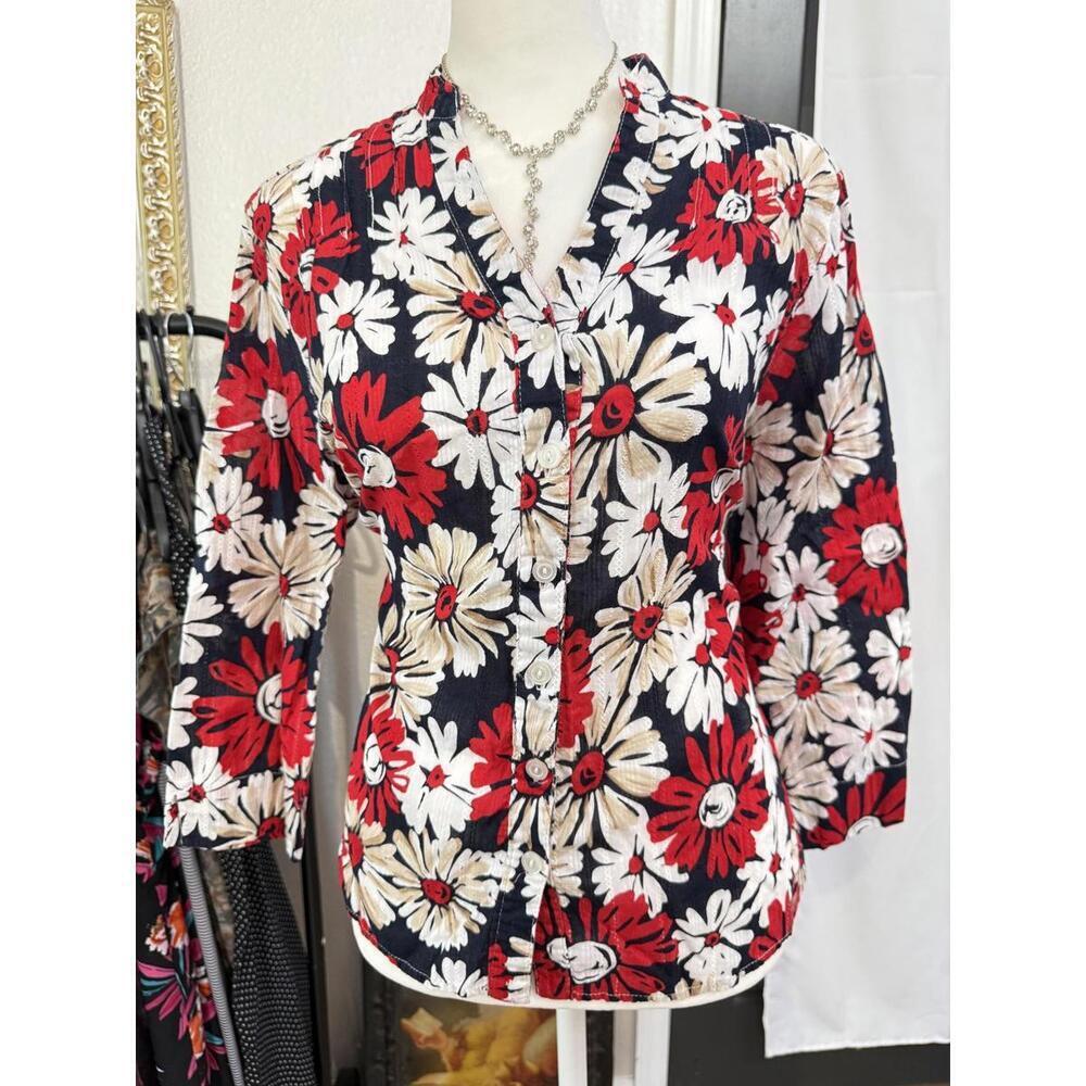 Alfred Dunner Lot of 3 Tropical, Floral, Lightweight, Feminine, Business Casual - Picture 7 of 12